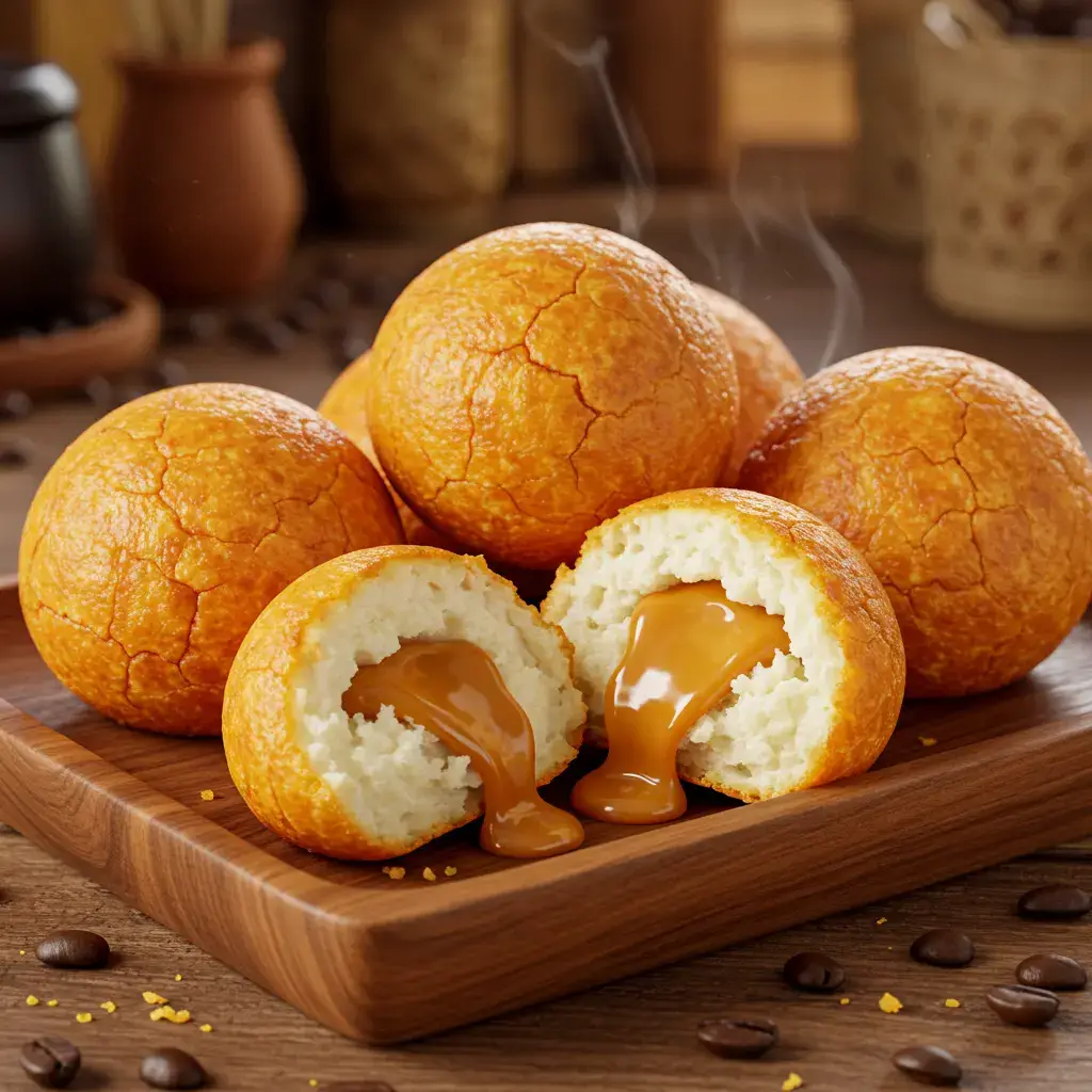 Buñuelo Relleno De Arequipe