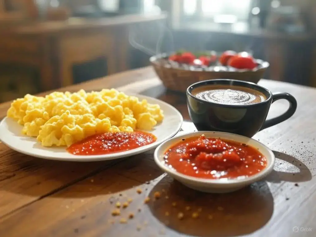 Huevos Revueltos con Hogao